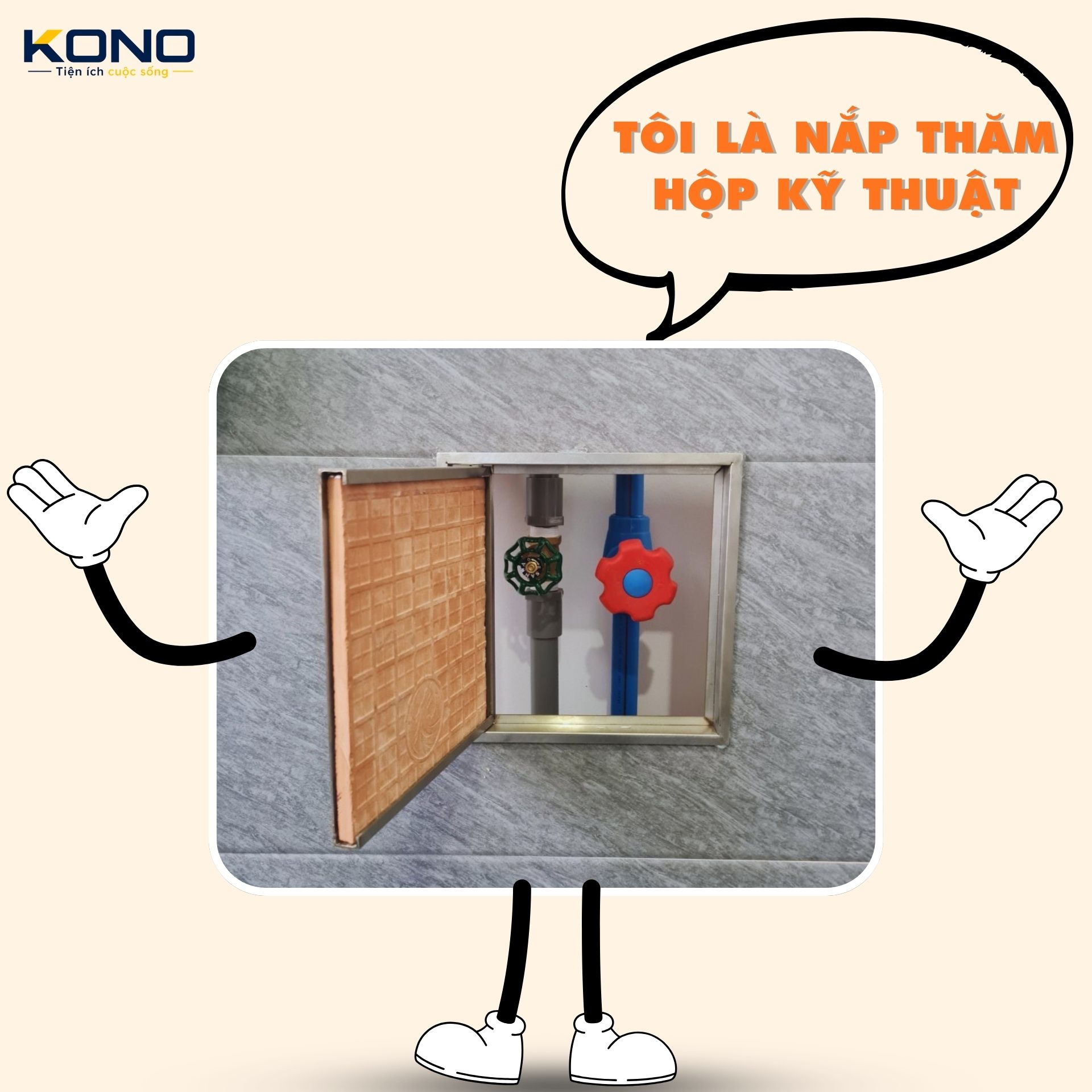 Nhà mới xây có nên lắp cửa thăm kỹ thuật không?