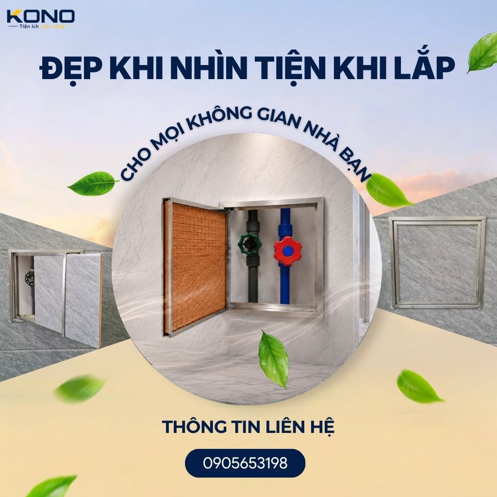 Lắp Cửa Thăm Sai Vị Trí