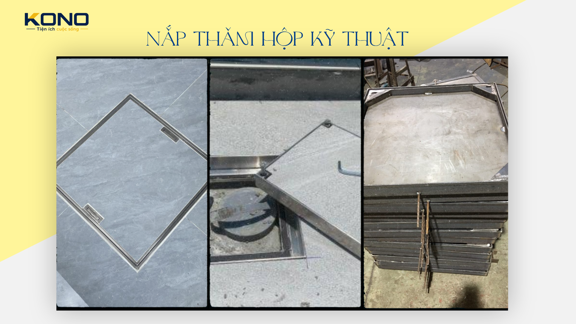 Vì sao nên chọn nắp thăm inox 304?