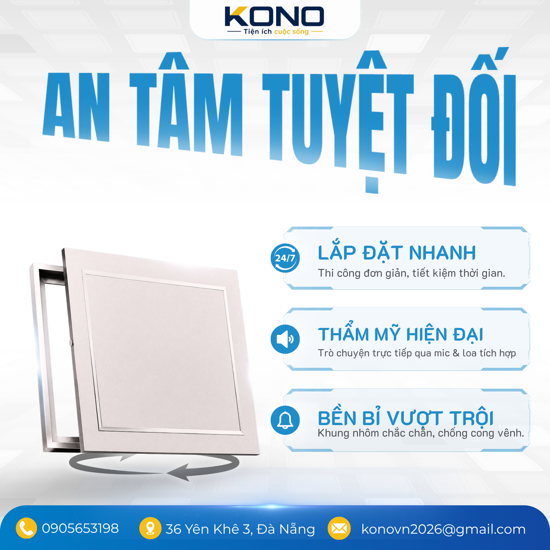 Nắp thăm hộp kỹ thuật là gì?
